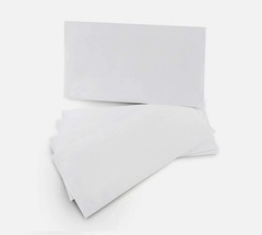 500 White Letter Mailing Envelopes Shipping 3-5/8” x 6-1/2” Peel and Self-Seal
