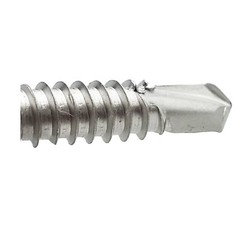 #14 Hex Washer Head Self Drilling Sheet Metal Tek Screws 410 Stainless Steel