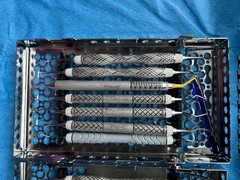Hu-Friedy 14 Dental Hygiene Instruments & Cassette Good Condition School Use