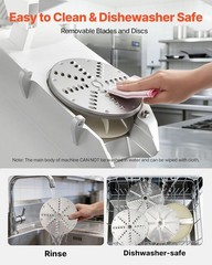 Vegetable Cutter Commercial Food Processor 5 Disks Fruit Vegetable Processor