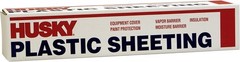 1-Roll of 12’ x 100’ Poly-America 412C Husky Clear 4-Mil Low Density Plastic