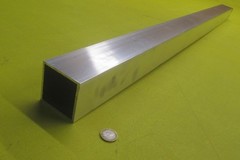 6061 T6 Aluminum Square Tube 2.50″ Square x 1/8″ Wall x 48″