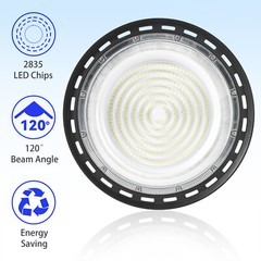 500W Led High Bay Light Commercial Industrial Warehouse Shop Light with US Plug