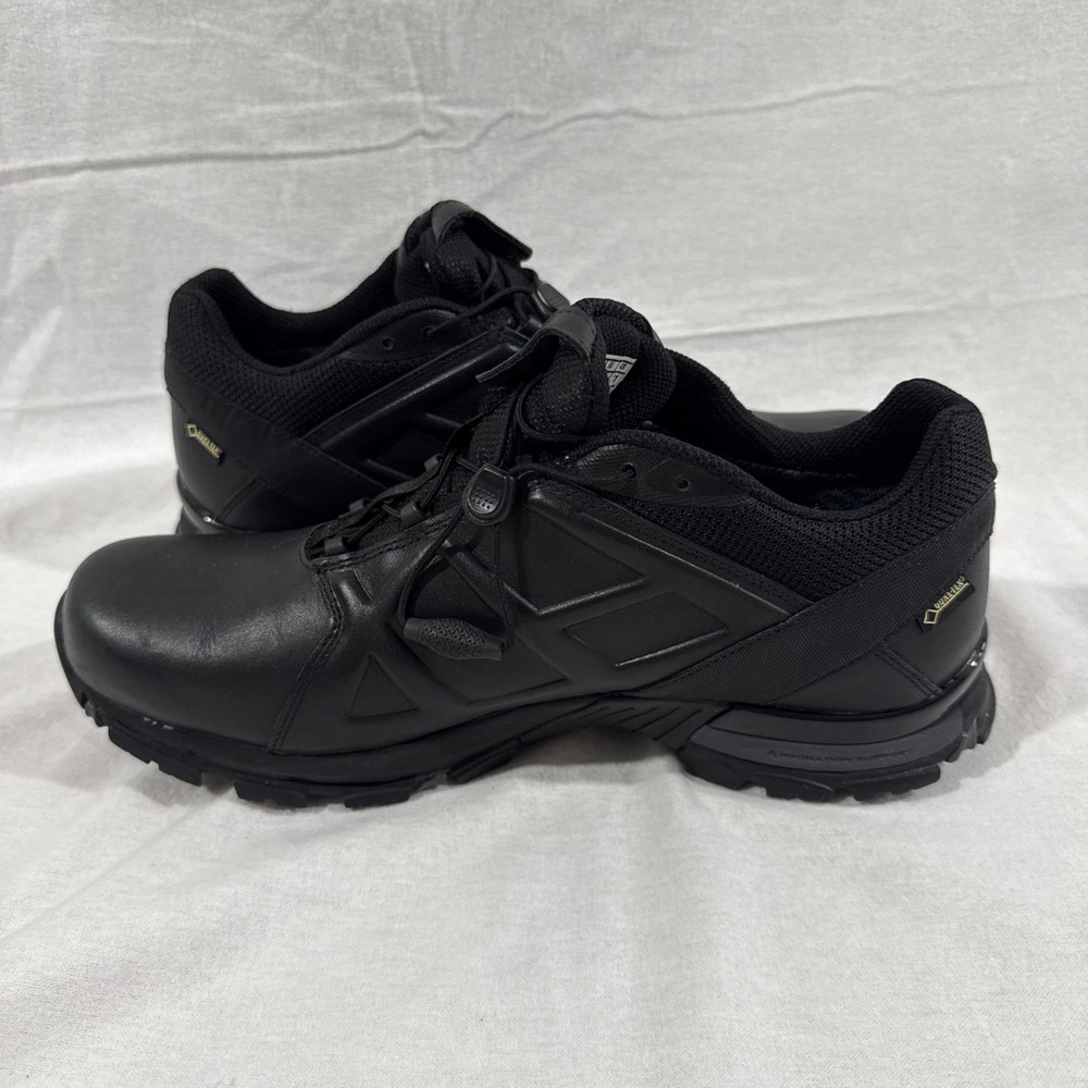 Haix Eagle Tactical GTX Shoes Mens Size 11 Black Gore-Tex Lace Up Work Hike