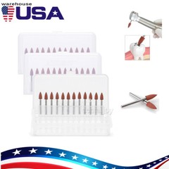 USA Dental Brownie Polishers Friction Grip FG Burs Mini Points 1.6mm 12pcs /Box