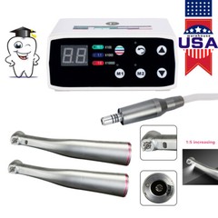 Dental Brushless Micro Motor/1:5 (LED) Handpiece Contra Angle Fit NSK new