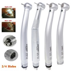 NSK KAVO Style Dental Fiber Optic LED E-generator high speed handpiece 2/4 Holes