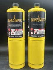 Bernzomatic Pre-Filled MAP-Pro Gas Torch Style Cylinder 14.1 oz /400g – (2pack)