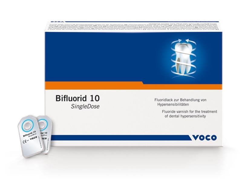 Voco 1616 Bifluorid 10 Dental Fluoride Varnish Single Dose Application 10gm