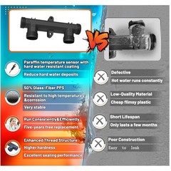 Grundfos & Watts Hot Water Recirculating Pump Bypass Valve