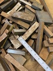 Mix lot 5+Lbs A36 Flat steel metal plate bar steel stock 3/8″ 1/2″ 3/4″ 1″+ Th