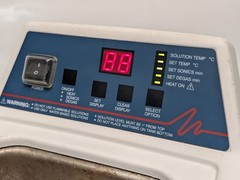 Branson 1510R-DTH Bransonic ultrasonic cleaner heated digital benchtop