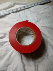 Shurtape PE 444 UV-Resistant Polyethylene Tape Red 16 – 72mm x 55m or 2.83″x180′