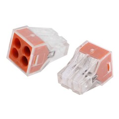 100pcs Quick Connect Terminal Hard Flexible Wire Universal Construction