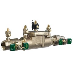Watts 1 in. Bronze Double Check Valve Backflow Preventer Assembly w/ Sensor