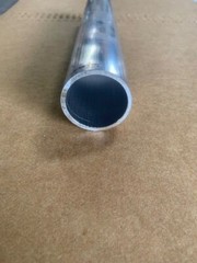 2.50″ OD 6061 Aluminum Round Tube x 2.25″ ID x 6″ Long, 1/8″ Wall Tubing