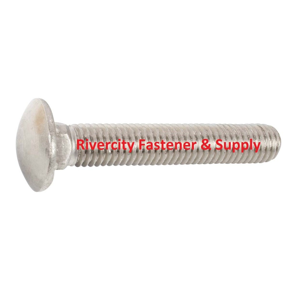 3/8-16×2-1/2 Stainless Carriage Bolts 3/8×16 x 2-1/2″ Screws 3/8-16 x 2.5