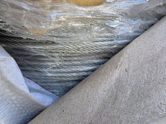 Galvanized AIRCRAFT Cable 5000ft 7×19 1/8″ 18GC19-C 130lbs