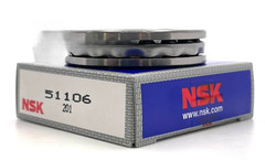 NSK 51106 Thrust Ball Bearings Single Row 30x47x11mm