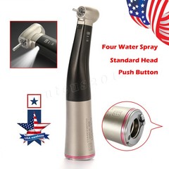 Dental 1:5 Increasing Handpiece Contra Angle LED Fiber Optic /Cartridge Rotor US