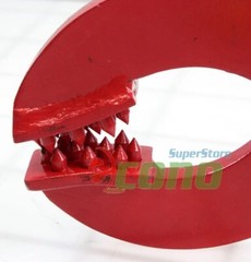 2 Ton Truck Pallet Pulling Scissor Clamp Puller Grip Gripper W/ 20ft Tow Strap