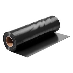 VEVOR 10Mil Plastic Sheeting Roll 5 x 100 FT Heavy Duty Polyethylene Black
