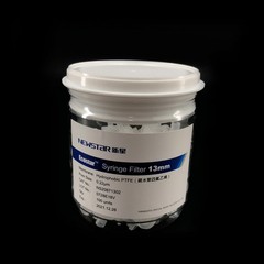 Hydrophobic PTFE Syringe Filter 13mm 0.22um/0.45um 100Pcs Lab Organic Gas Vent