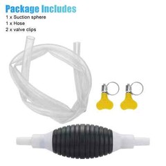 Siphon Hand Pump Portable Manual Car Fuel Transfer Pump for Gas Gasoline Petrol