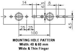One Set of 2″x1.5″x2m Wide Slot Wiring Cable Raceway Duct and Covers, Gray