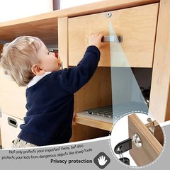 Lot Modern Cabinet RV Cam Locks Keyed Alike Secure Drawer File 3/4″ 1″ 1-1/8″