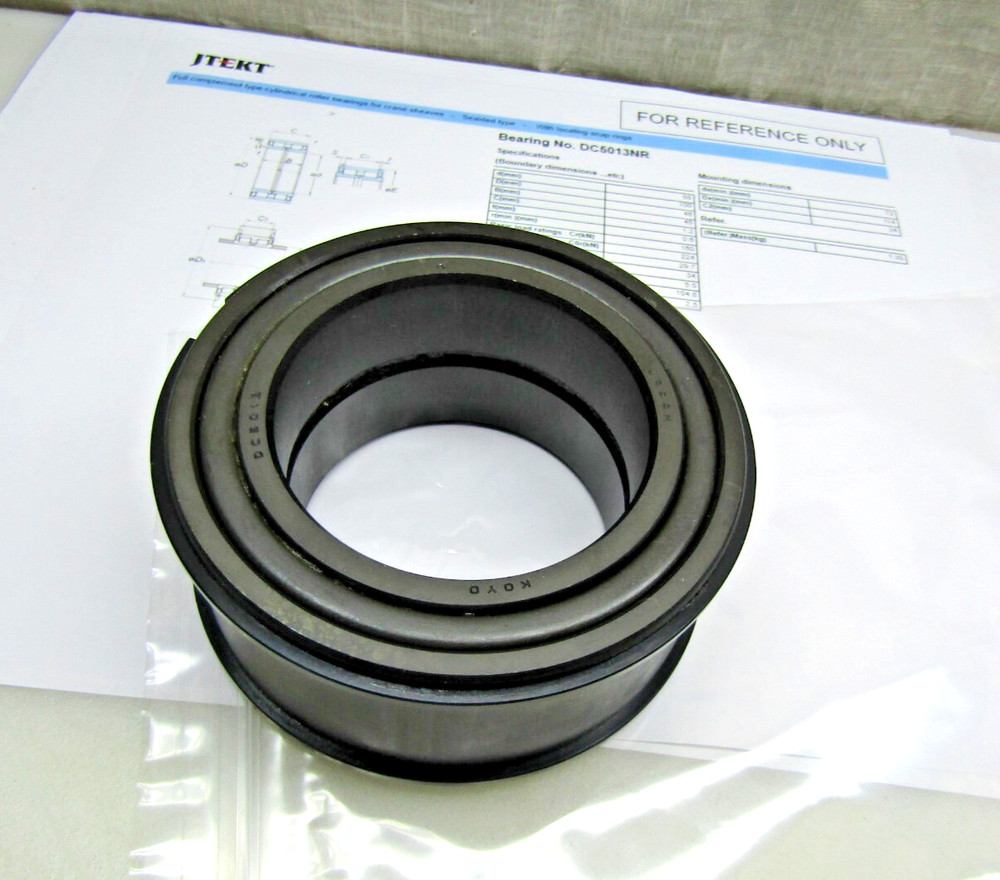 Koyo DC5013NR 65mm X 100mm X 46mm Cylindrical Roller Bearing with Snap Rings