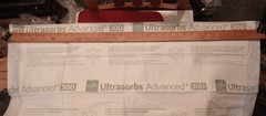Medline Ultrasorbs Advanced+ Disposable Absorbent Pads 36×24″ 300lbs Qty 10 per.