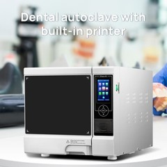 Unidad de silla dental DC motor cuero duro/clase B Autoclave vapor esterilizador