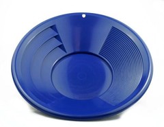 Sluice Monkey 11pc Blue Large Gold 1/4″ & 1/2″ Classifier Screen & Gold Pan Pan