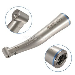 Dental 1:1 LED Light Fiber Optic Contra Angle Handpiece Fit E-type Motor DT us