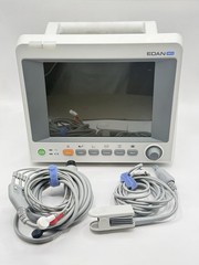 EDAN iM50 Patient Monitor 8.4″ Color TFT LCD Multiparameter w/ accessories