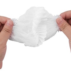 100-1000pcs Disposable Hair Net Non-Woven Head Bouffant Hair Cap 24″