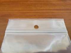 Clear 4mil Hanghole Plastic Zip Seal Bags Hang Hole Reclosable Top Lock Baggies