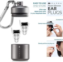 Reusable High Fidelity Ear Plugs, 24dB Advanced Filtering Tech Ear Protection US