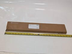GCX WC-0002-05 seismic 19in wall channel with hardware 411959-001 Rev B as shown