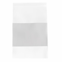 10000 Zip Seal Bags 6 x 9 White Block 4 Mil Poly 6″x9″ Writable Resealable Clear