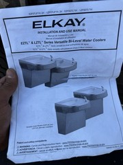 Elkay EZS8L Wall Mount Cooler – Light Gray Granite