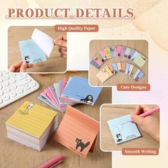 24 Pcs Funny Sticky Notes for Work 3×3 Inches Sarcastic Adhesive Notepads Nov…