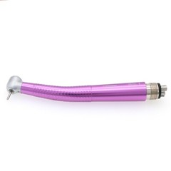 US COXO Dental High Speed 4 Holes Air Turbine Push Button Handpiece CX207-Purple