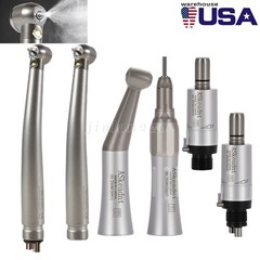Dental Kit de pieza de mano turbina fibra óptico LED de alta y baja velocidad