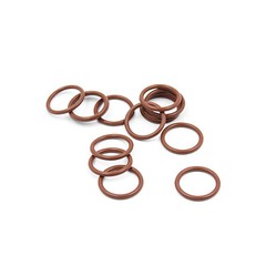 Metric Vitons Rubber FKM O Ring Seals 2mm Cross Section 1mm-196mm ID Brown oring