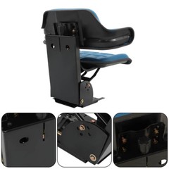 Universal Tractor Suspension Seat Blue For Ford Holland 4000 4100 4110 4600 5600