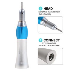 Dental 1:5 Fiber Optic LED Contra Angle /1:1 Straight Nosecone Handpiece Dr