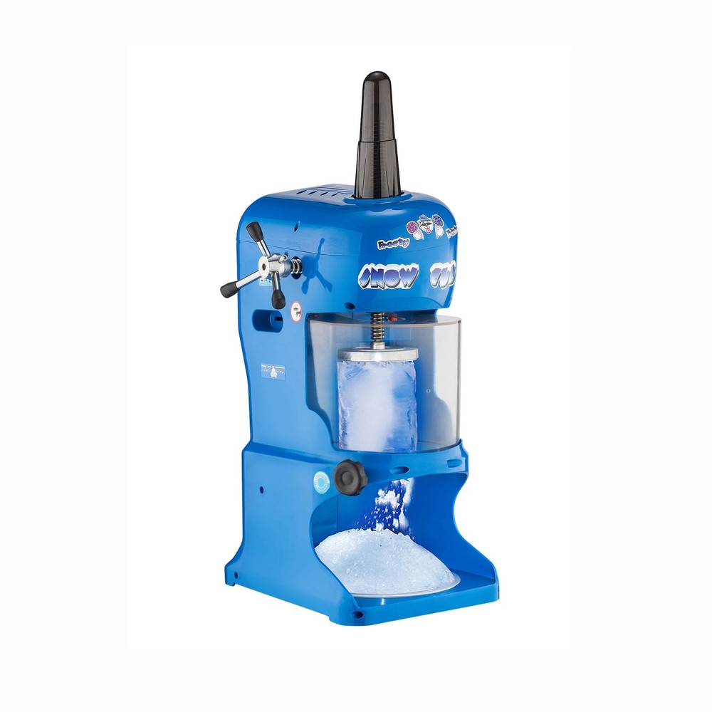 Snow Cone Machine Electric Block Ice Shaver Snow Cone Maker Adjustable Blades
