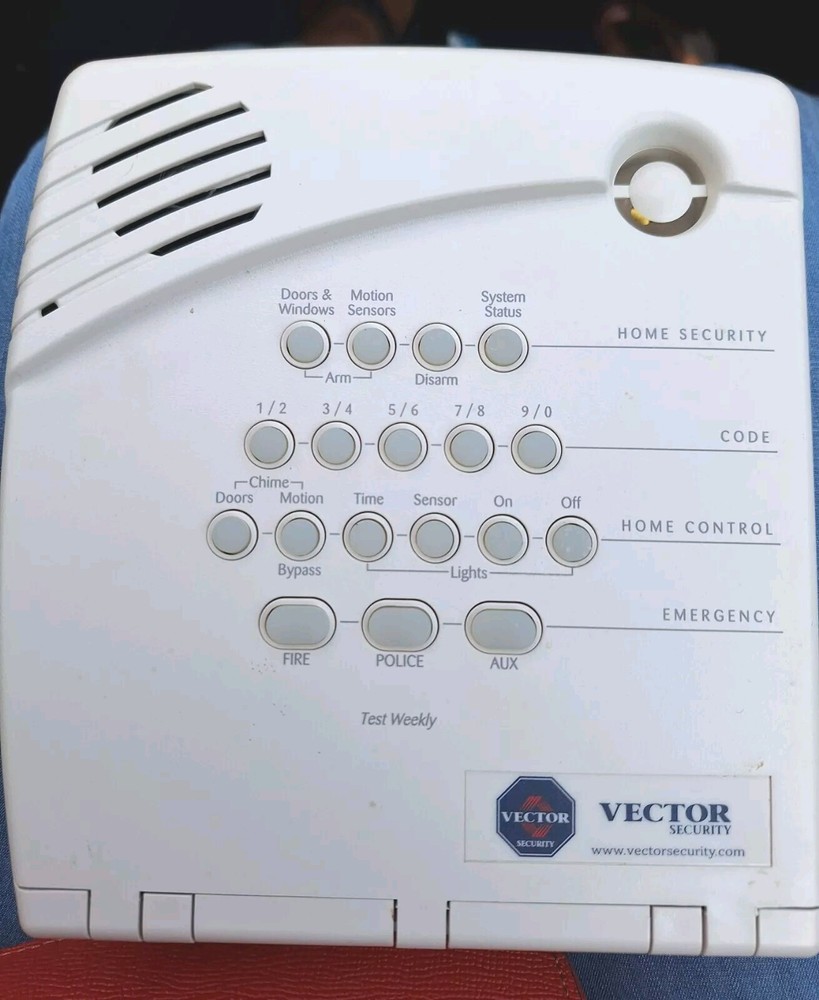 Vector Systems Security Front Panel